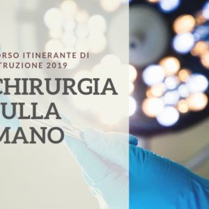 21-22 GIU 2019 | Corso Itinerante di Istruzione - Chirurgia sulla mano - Morbo di Kienboeck